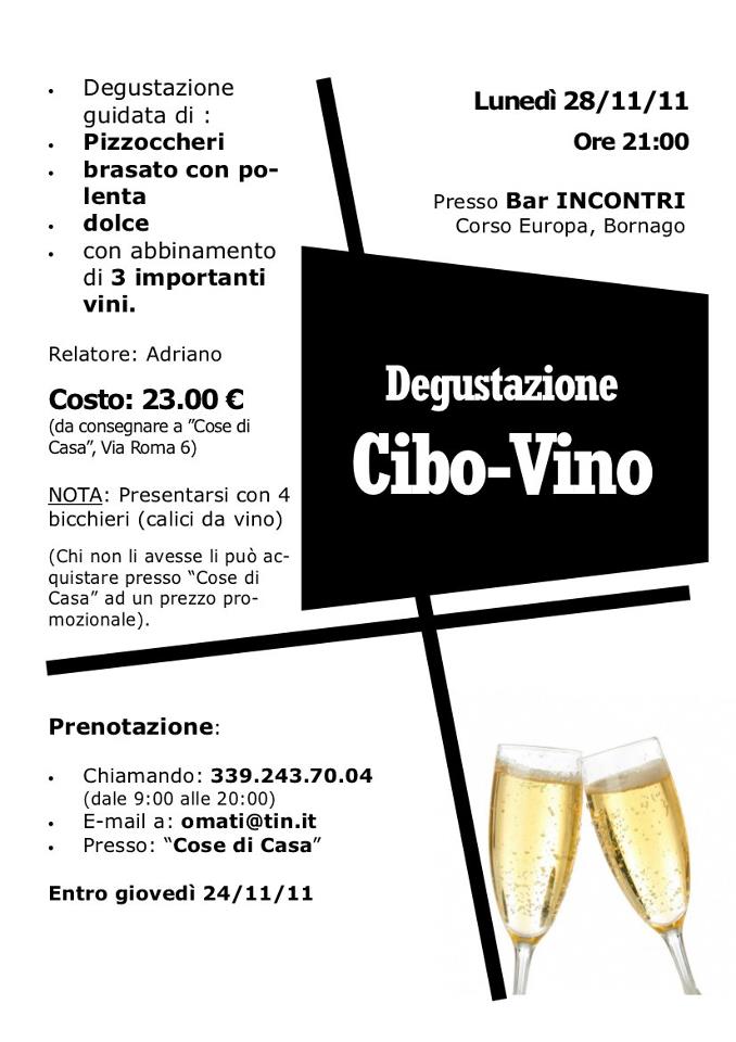 degustazione cibo-vino degustazione cibo-vino